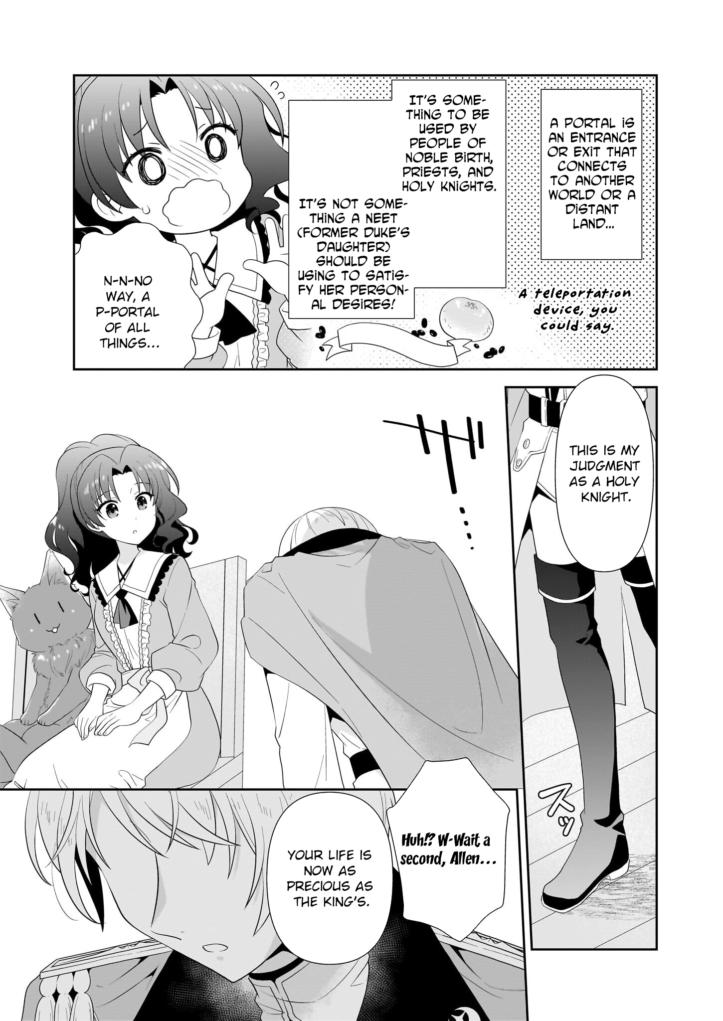 I'm a Condemned Villainess, but When I Baked a Loaf of Bread, I Changed My Job to Saintess? Chapter 7 - . Page 13